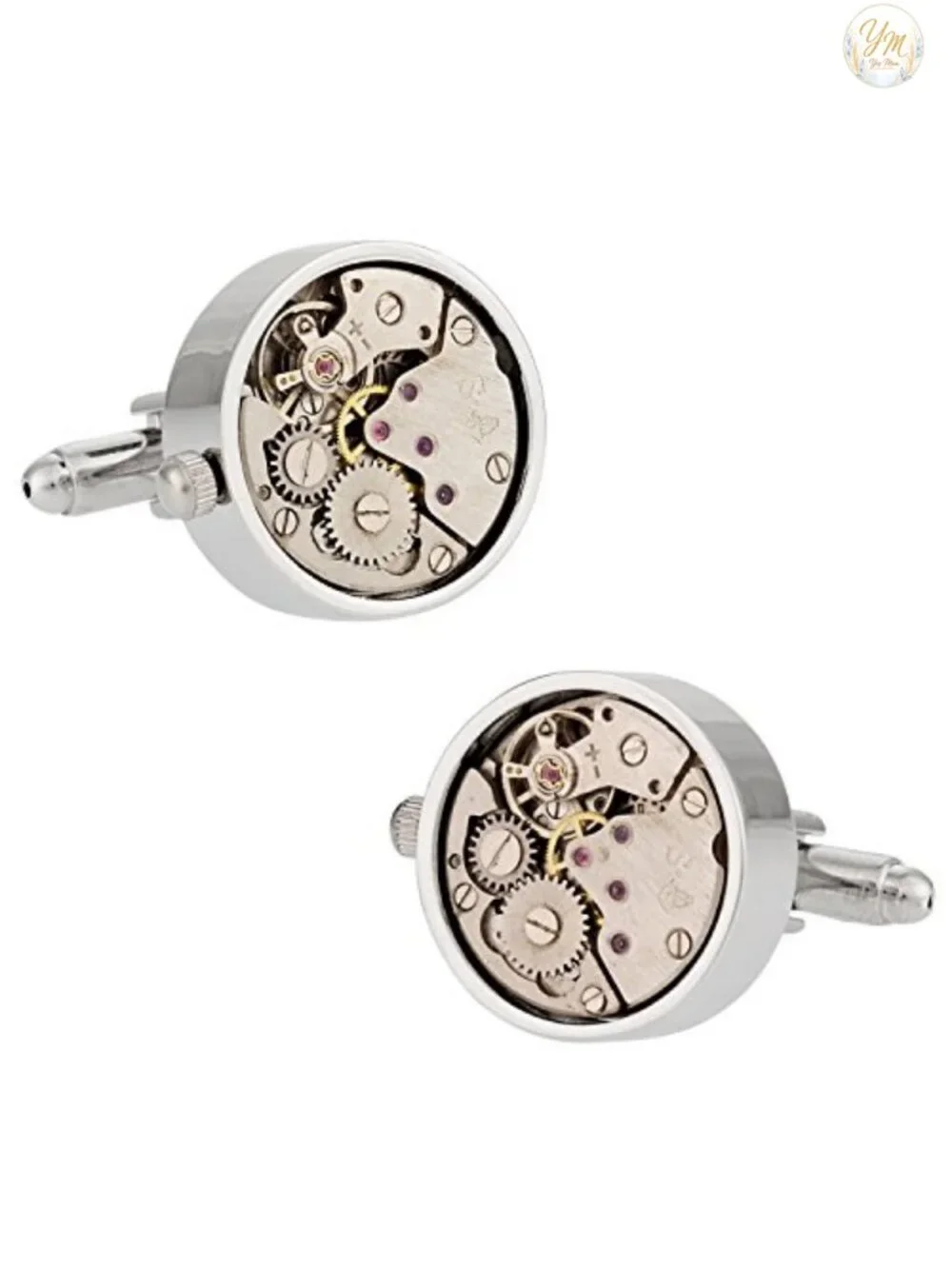Functional Watch Movement Cufflinks Steampunk
